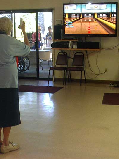 Wii bowling was a popular tourament