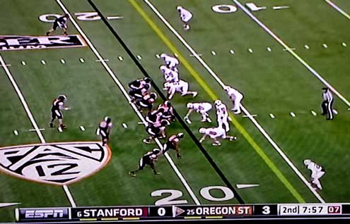 Oregon State Beavers struggling with Stanford Cardinals