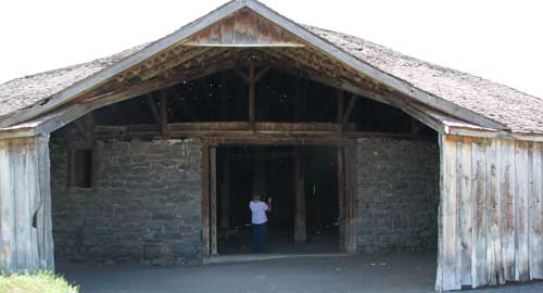 Round Barn entrance