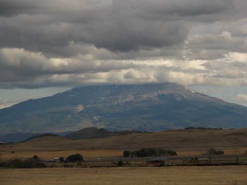 Mt. Shasta creates it's own weather