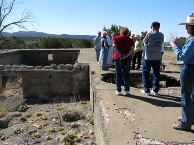 We joined a walking tour group at Fort Bayard