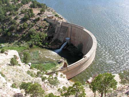 Bluewater Lake Dam