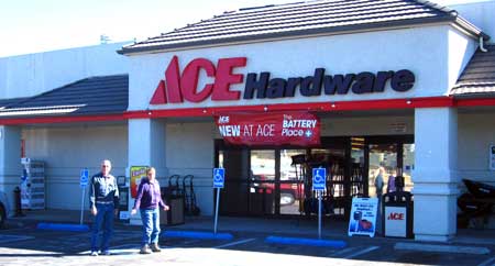 Payson Ace Hardware, where our day began