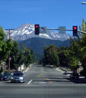 Mt. Shasta at the end of the road