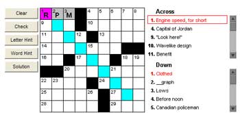 Click for crossword puzzles