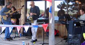 Chiloquin Mountain Jazz Band performs at Hyatt Lake every weekend