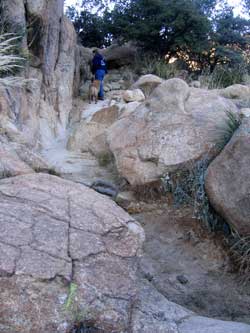Rocky trail in the Cochise Stronghold