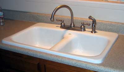 Faucet Installed
