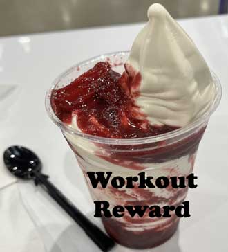 Workout reward