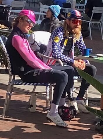 We spotted Quinn and Colby Simmons at the Ren Coffeehouse