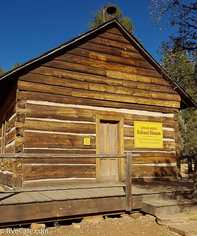 Oldest Arizona log school house