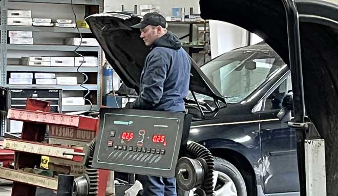 Forester battery examined