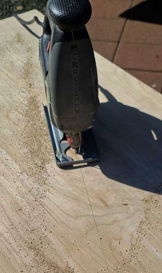 Shaping the underlayment to fit