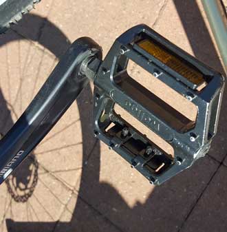 Replace the pedals