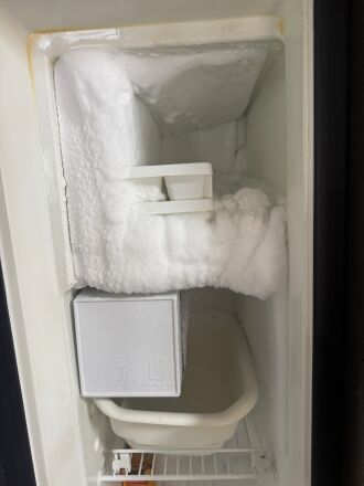 Thick, heavy frost after only 8 days