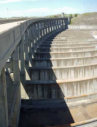 Fort Peck Dam Spillway