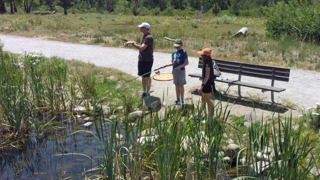 Verdi Pond Fishing