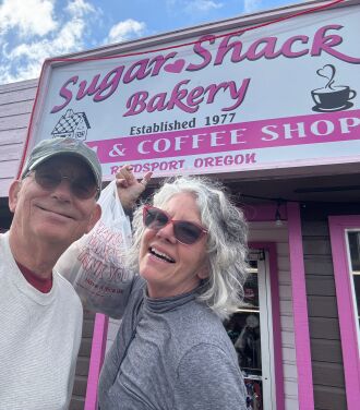 Dorana's $15 bag of day-old-donuts