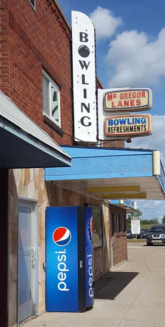 Every little town has a bowling alley