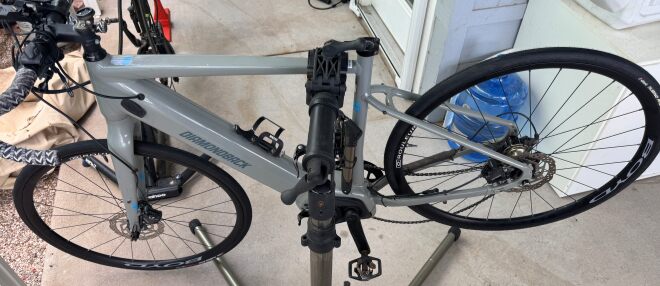 New tubeless tires installed