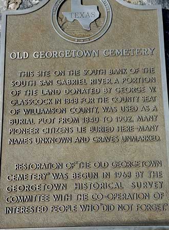 Historic Georgetown cemetery