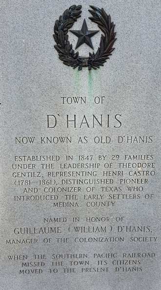 D'Hanis history