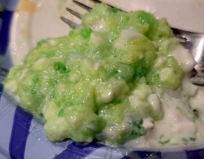 Mom's green jello salad