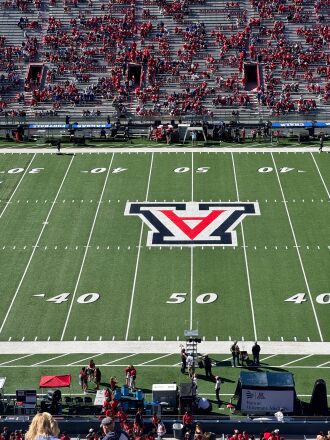 We are sitting on the 50 yard line