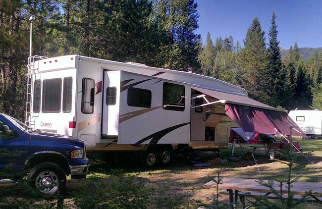 Swan Lake Montana campground