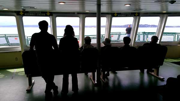 On the Kennewick sailing to Port Townsend