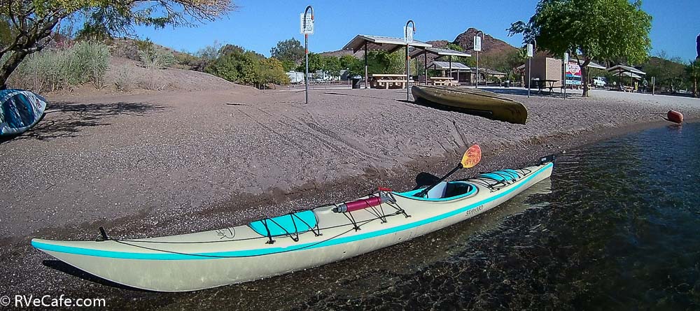 Kayak from Cattail Cove onto Lake Havasu