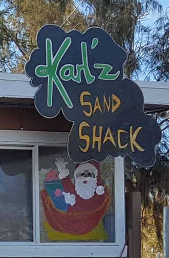 Karl'z Sand Shack for lunch