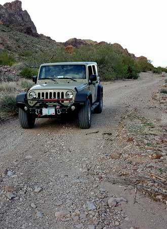 Riding in the desert again