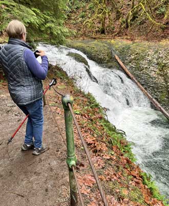 Scenes on the Trail of Ten Falls