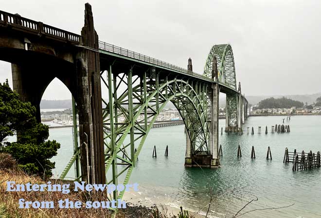 Yaquina Bay Newport Bridge