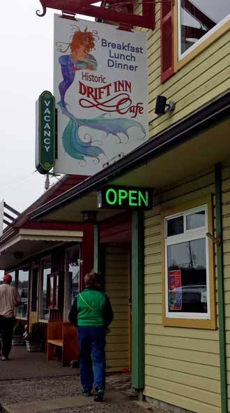 A favorite restaurant in Yachats