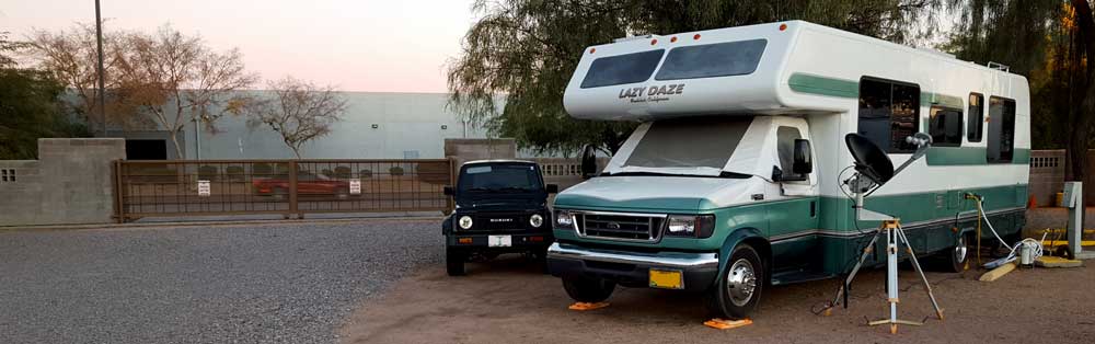Tempe, Arizona Elks Club RV parking