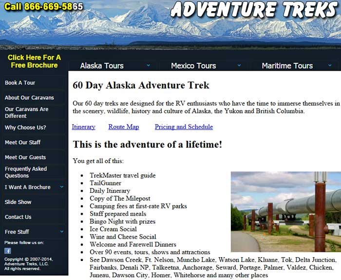 Alaska RV Tours