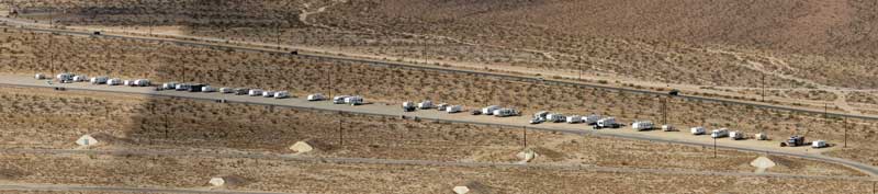 RV park at Fort Irwin