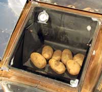 Potatoes in the oven