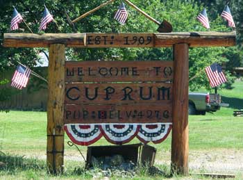 Cuprum, Idaho: Population 8