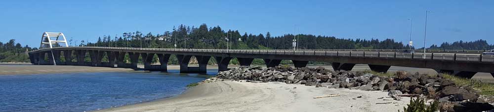 The Alsea Bay Bridge