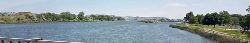 Snake River on the Oregon/Idaho border