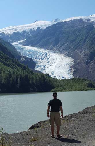 The Bear Glacier just before Stuart, BC