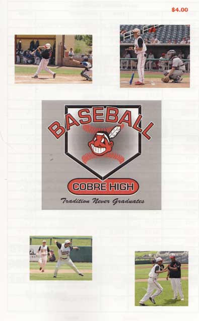 Cobre High School Baseball, Bayard, New Mexico 