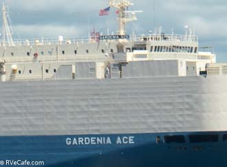 Gardenia Ace, vehicle transport