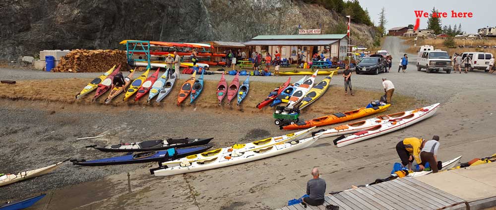 Always interested in all the activity at North Island Kayak