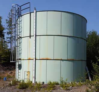 Fresh water storage tank
