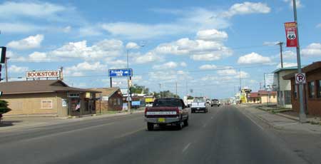 Route 66 through Tucumcari
