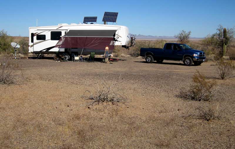Our favorite Arizona campsite